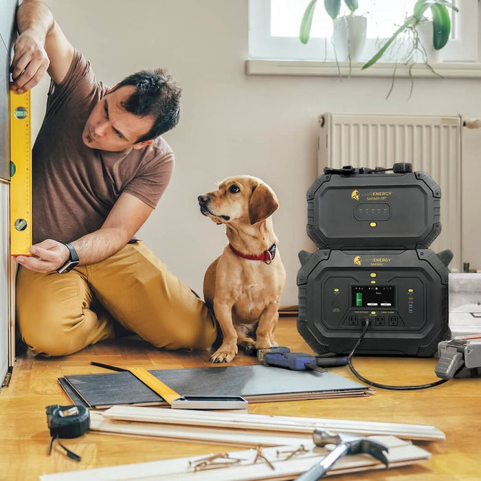 Lion Energy Safari Solar Power Generator (3,000W, 1,612Wh, LifePO4) 50170137