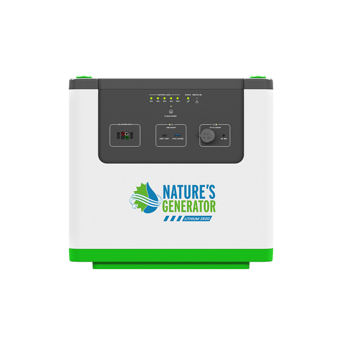 Nature's Generator Lithium 3600 Power Pod
