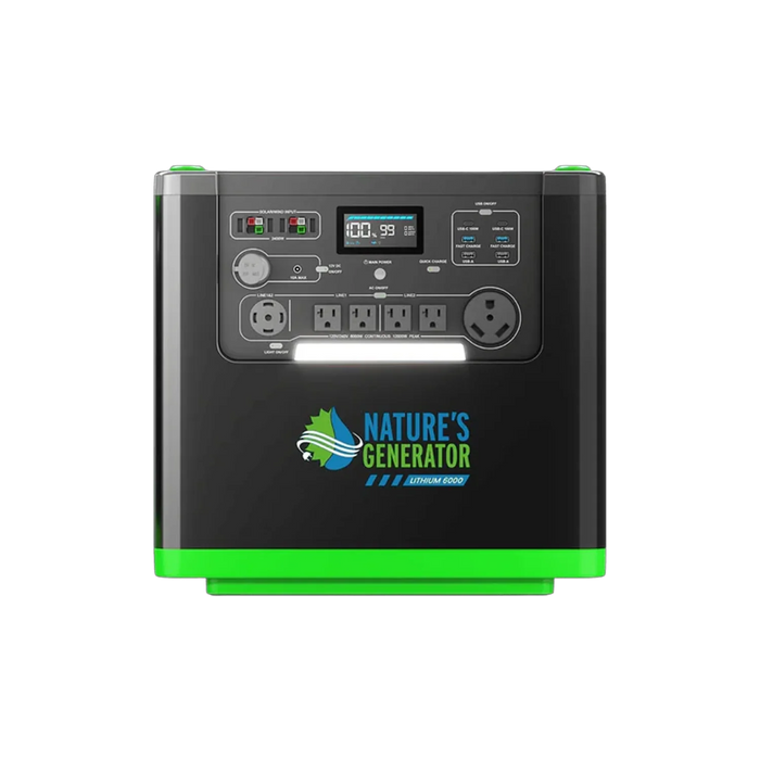 Nature's Generator Lithium 6000 Power Station