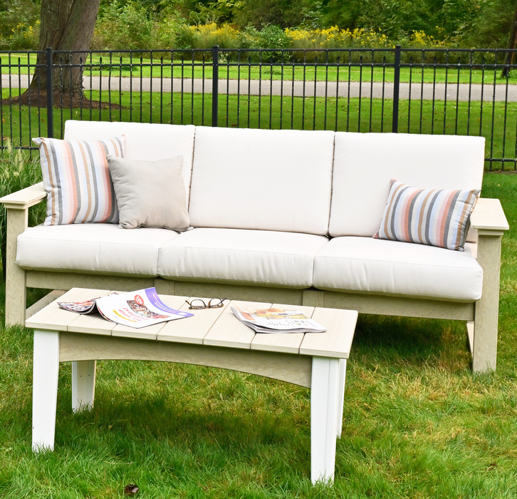 LuxCraft Recycled Plastic Lanai Deep Seating Sofa