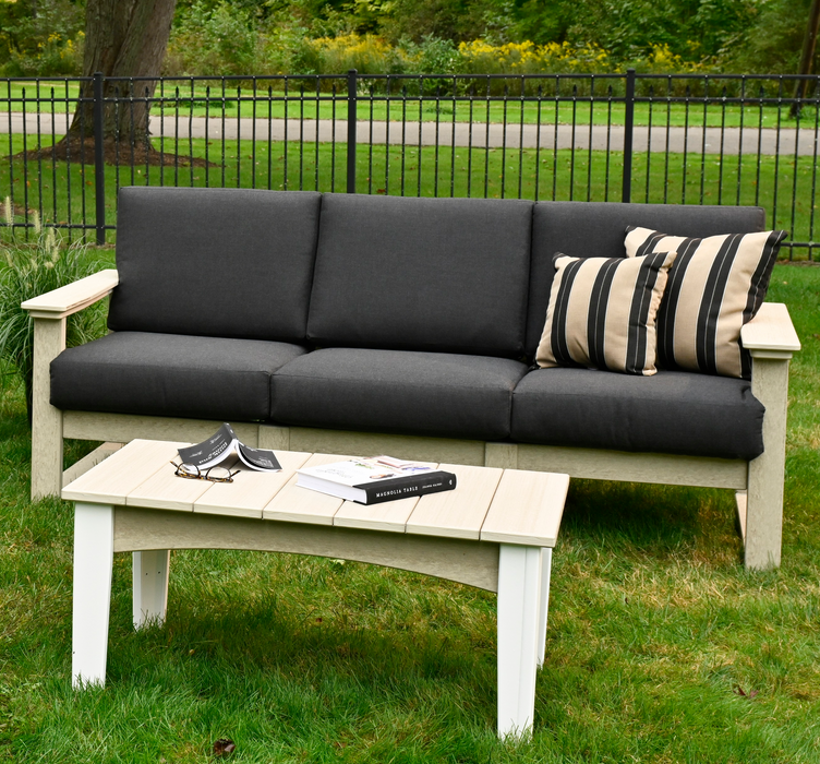 LuxCraft Recycled Plastic Lanai Deep Seating Sofa