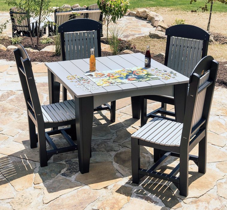 LuxCraft Recycled Plastic Classic Side Chair (DINING HEIGHT)