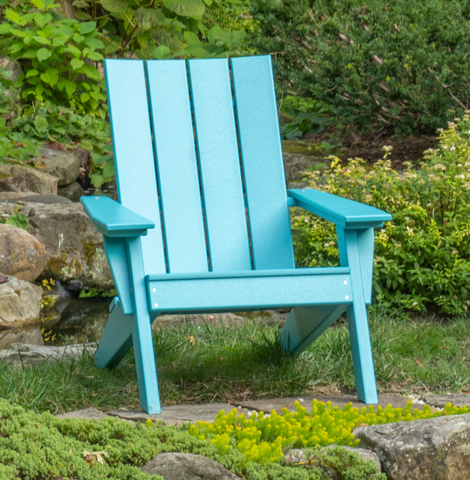 LuxCraft Recycled Plastic Urban Adirondack Chair