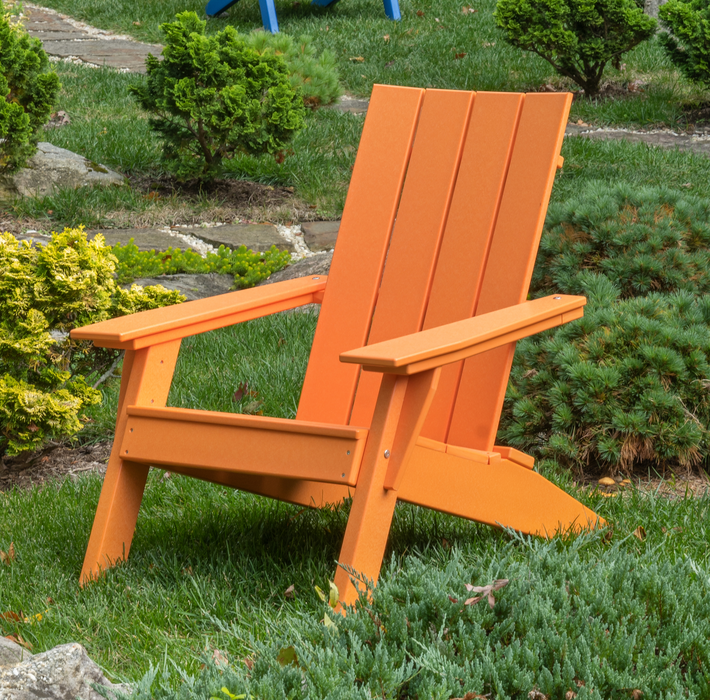 LuxCraft Recycled Plastic Urban Adirondack Chair