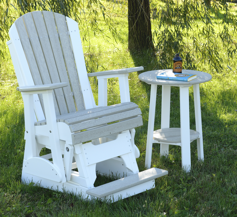 LuxCraft Recycled Plastic Counter Height  2' Adirondack Counter Height Balcony Glider