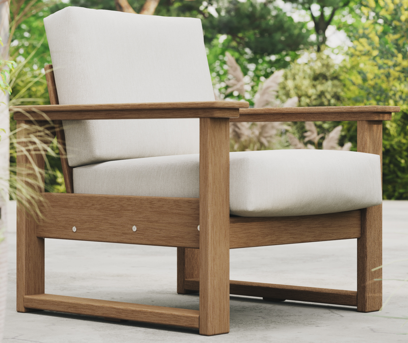 LuxCraft Recycled Plastic Lanai Deep Seating Chair