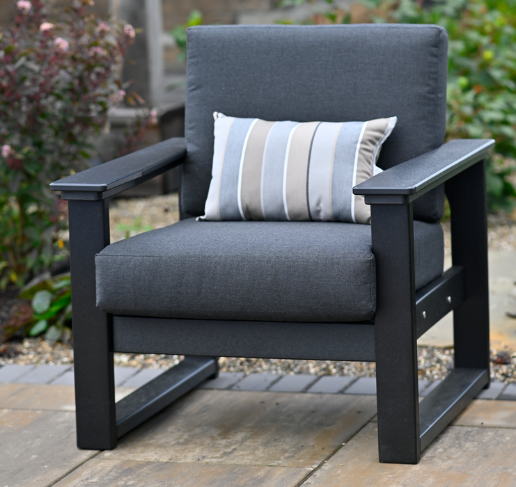 LuxCraft Recycled Plastic Lanai Deep Seating Chair