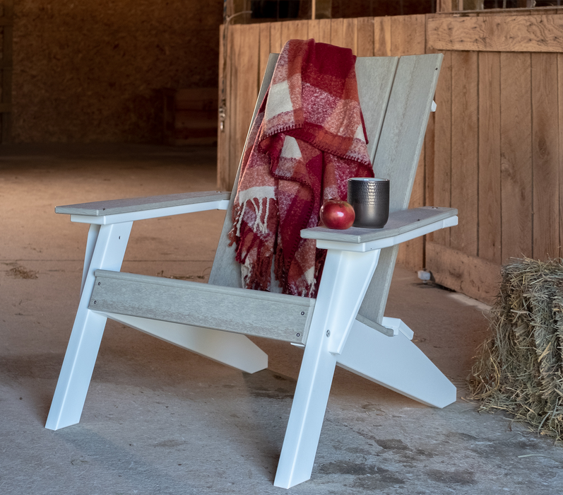 LuxCraft Recycled Plastic Urban Adirondack Chair