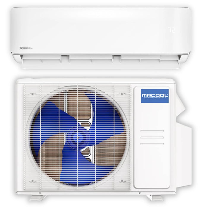 MRCOOL DIY® 5th Gen E Star 12,000 BTU Single Zone Mini Split Complete System with 25 Ft. Line Set, 115V (DIY-12-HP-WM-115D25-O)
