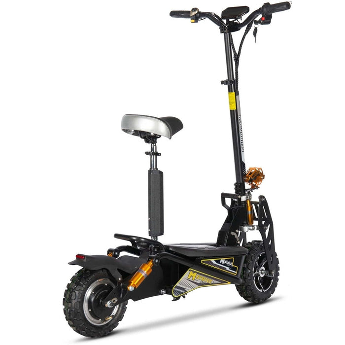 MotoTec Ares 48v 1600w Electric Scooter Black