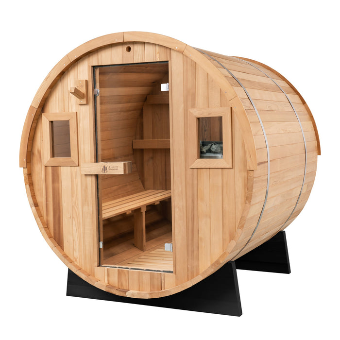 Redwood Outdoors Barrel Sauna - 6 Person