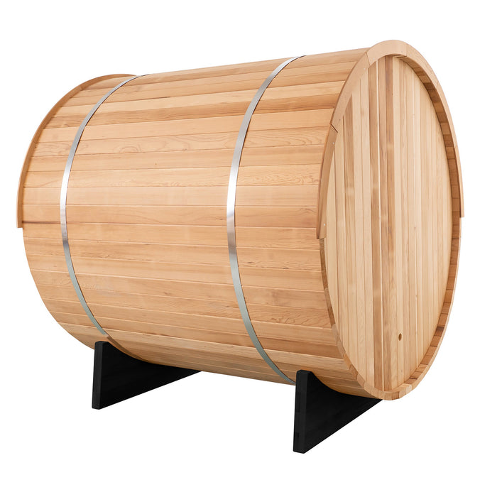 Redwood Outdoors Barrel Sauna - 6 Person