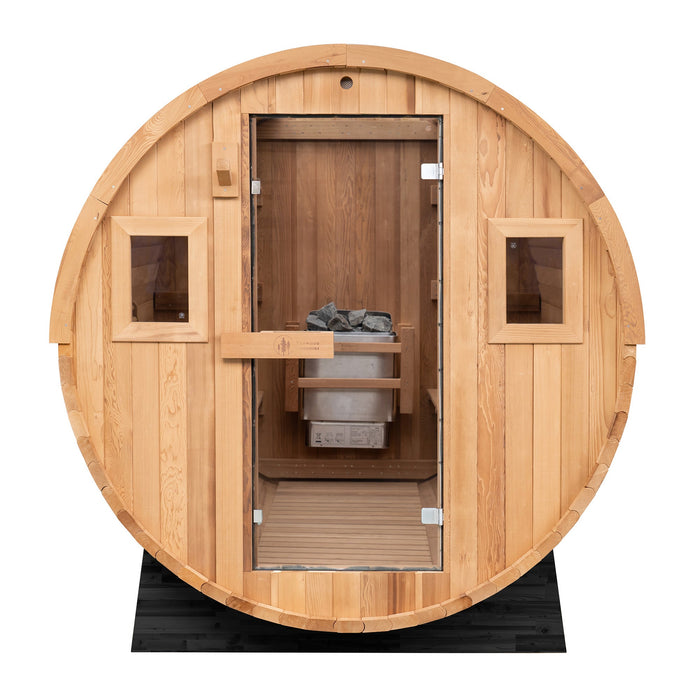 Redwood Outdoors Barrel Sauna - 8 Person