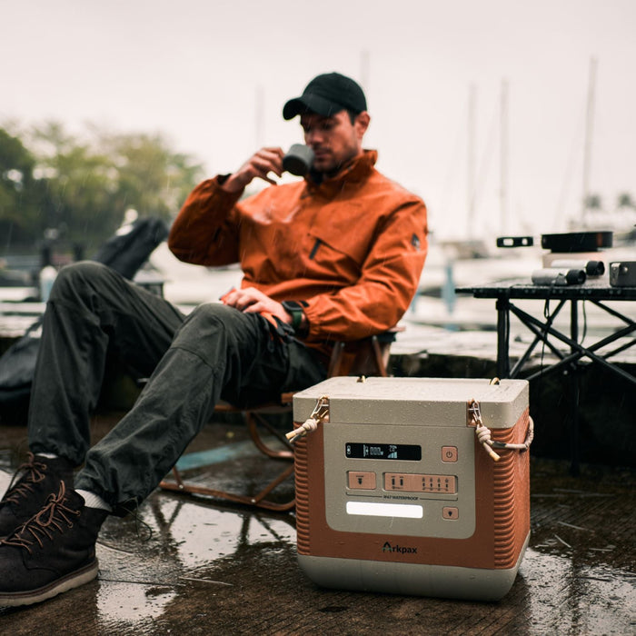 Arkpax Ark Portable Power Station | 1500Wh | 1800W | IP67 Rated Water-Resistant and Dustproof