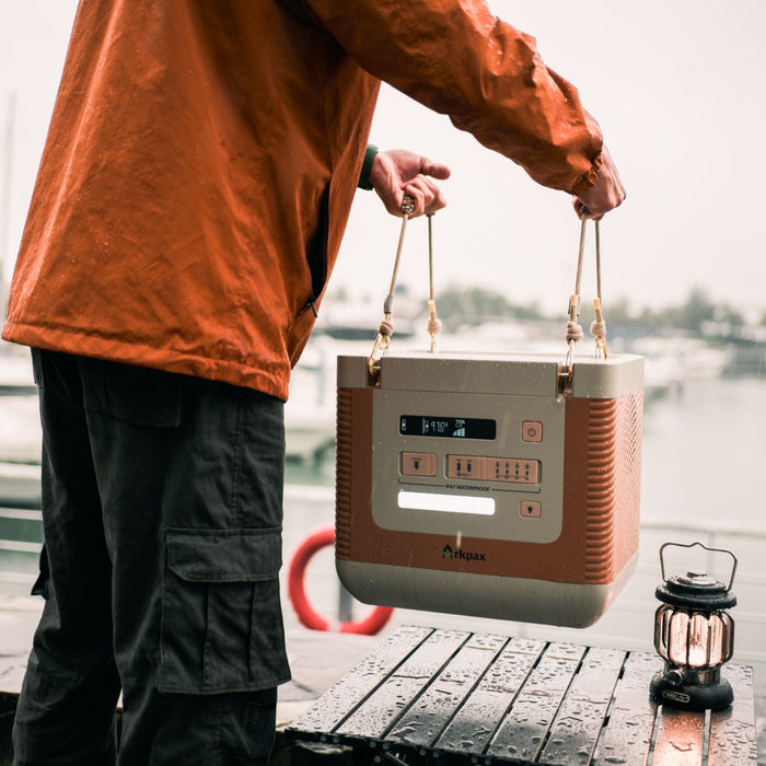 Arkpax Ark Portable Power Station | 1500Wh | 1800W | IP67 Rated Water-Resistant and Dustproof