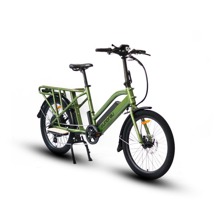 Eunorau Max-Cargo 2.0 Electric Cargo Bike 750W Rear Hub 48V Battery
