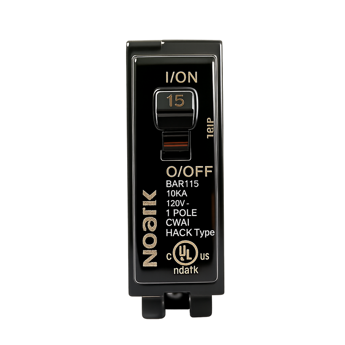 Miniature Circuit Breaker - 1-Pole 15A 120V
