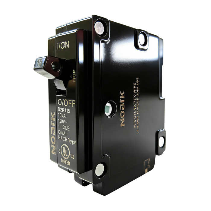 Miniature Circuit Breaker - 1-Pole 15A 120V
