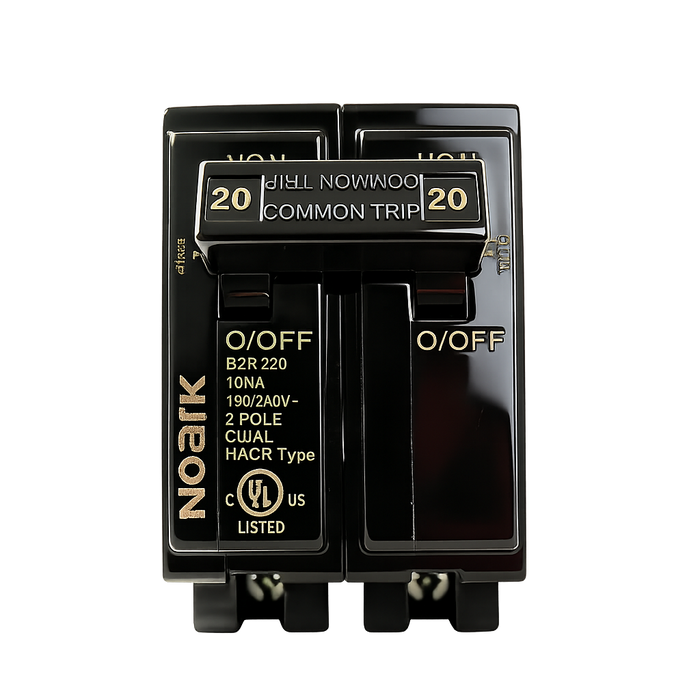 Miniature Circuit Breaker - 2-Pole 20A 120/240V