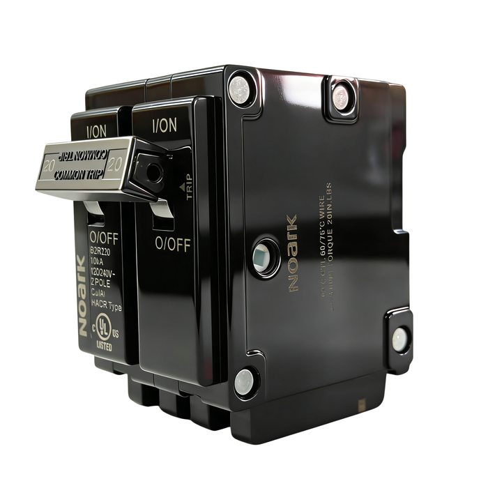 Miniature Circuit Breaker - 2-Pole 20A 120/240V