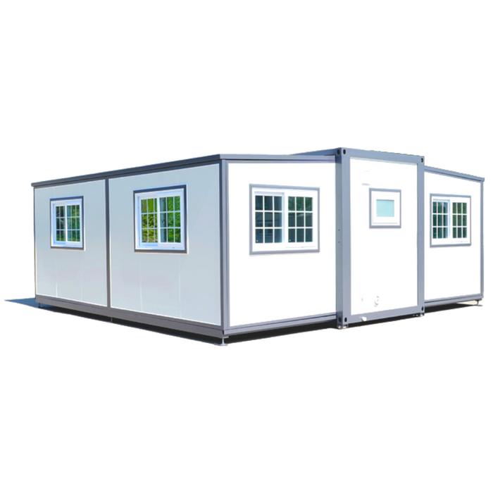 Expandable Prefab House 19ft x 20ft with Cabinet