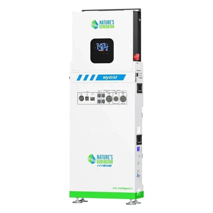 Nature’s Generator MyGrid 10K Solar and Wind Generator for Home (10kW | 10kWh)