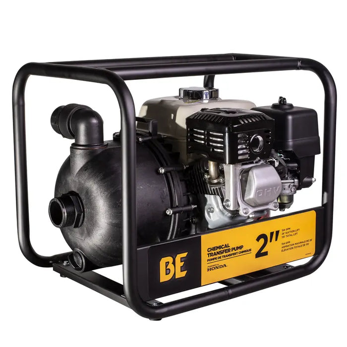 BE Power 2" Chemical Transfer Pump with Honda GX200 Engine