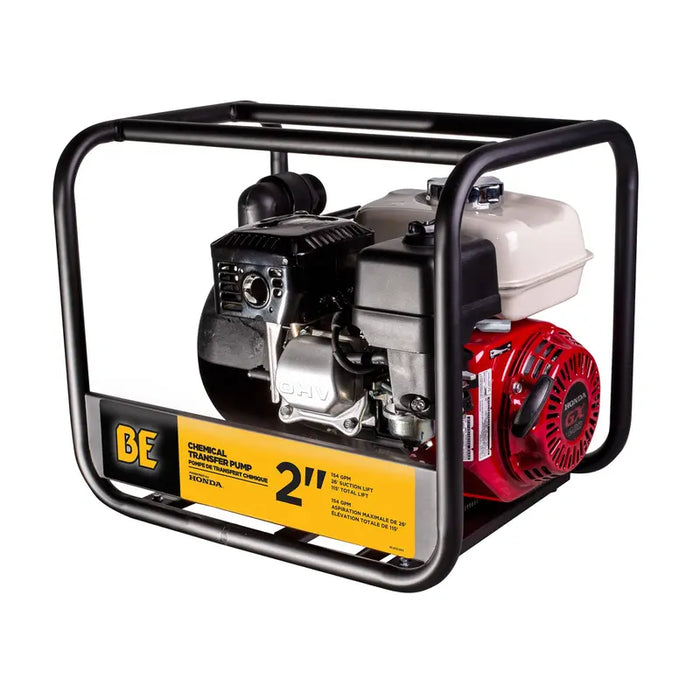 BE Power 2" Chemical Transfer Pump with Honda GX200 Engine