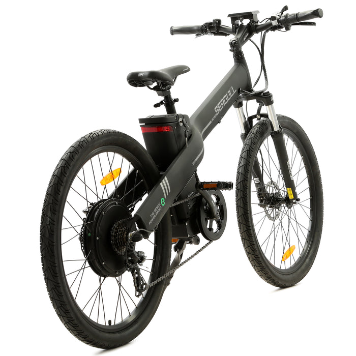 Ecotric Seagull 26" Electric Mountain Bike - Matte Black