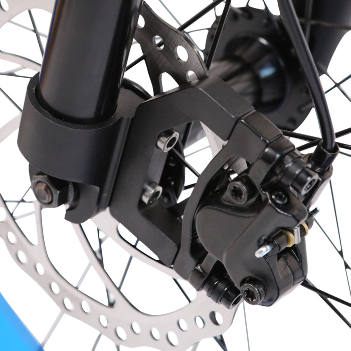 Ecotric Bison 48V 17.5AH 1000W Big Fat Tire Ebike - Matte Black
