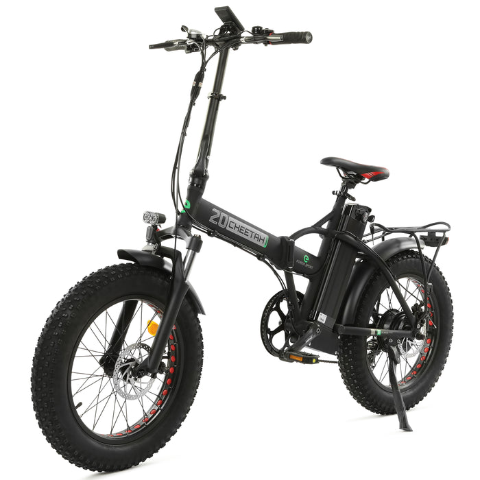  Ecotric Portable Folding Electric Bike NS-NFAT20850C-RD
