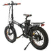  Ecotric Portable Folding Electric Bike NS-NFAT20850C-RD