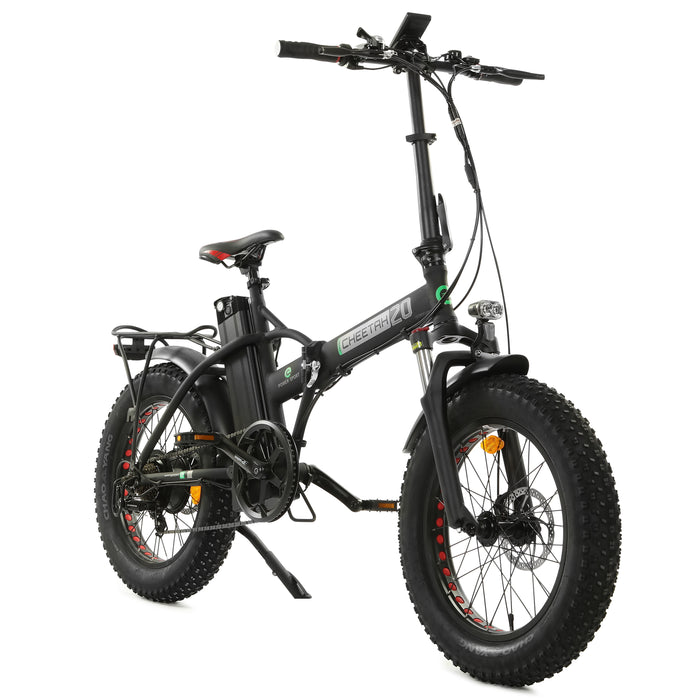   Ecotric Portable Folding Electric Bike NS-NFAT20850C-RD