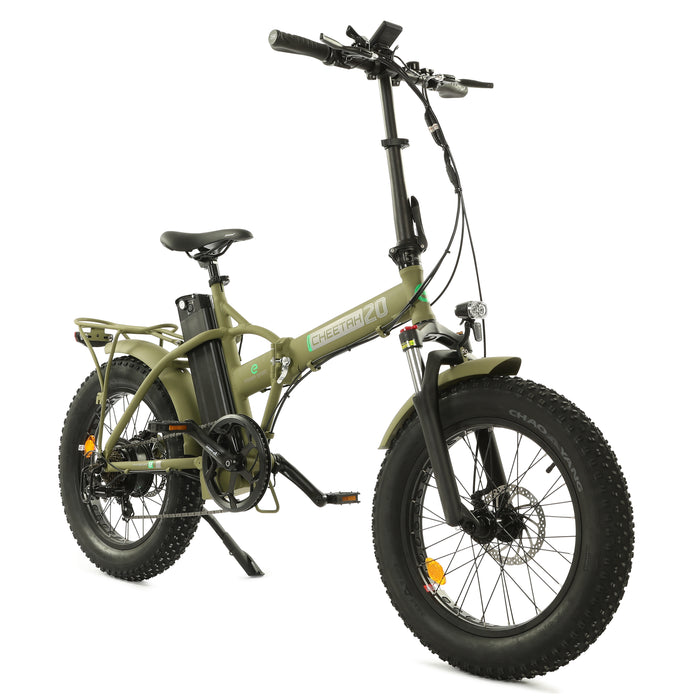 Ecotric Fat 20 Portable and Folding Fat Tire Electric Bike