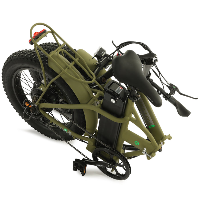 Ecotric Fat 20 Portable and Folding Fat Tire Electric Bike