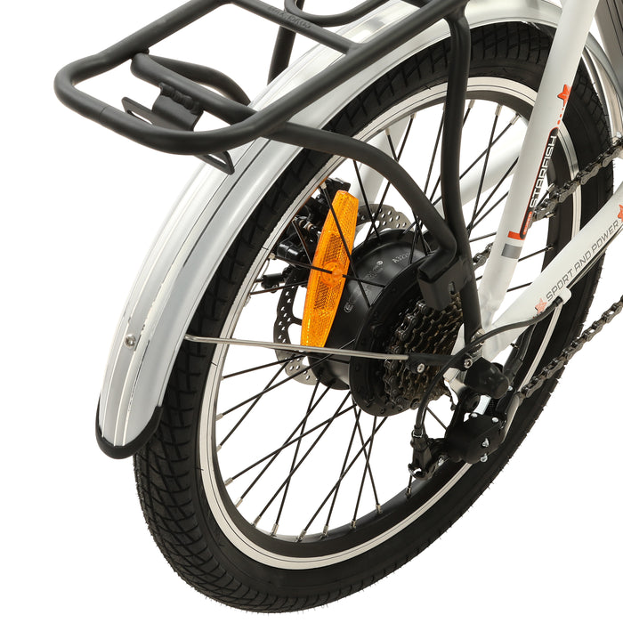 ecotric starfish electric bicycle Ecotric Starfish Folding&Step-Thru City eBike Portable w/UL Certified -White