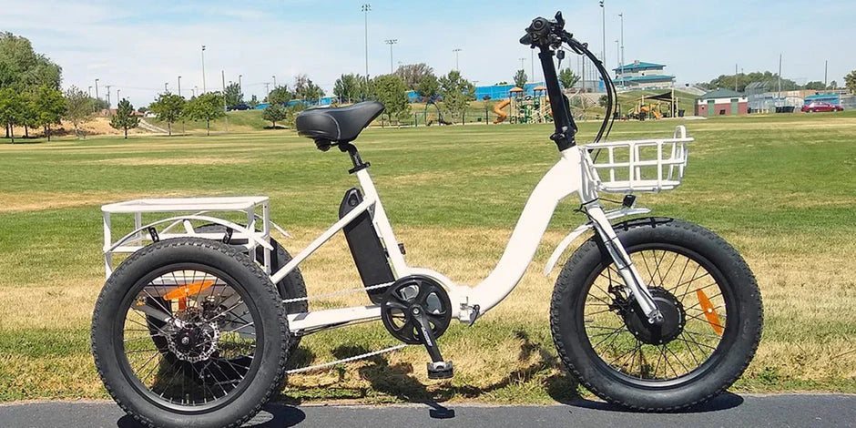 Eunorau New Trike Folding E-Bike - 48V, 40-Mile Range