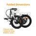 folding Eunorau Electric Bike NEW-TRIKE-BL2
