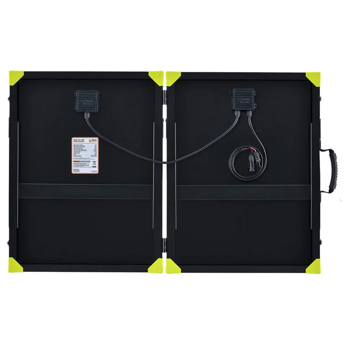Rich Solar MEGA 100 Watt Portable Solar Panel Briefcase | Best 12V Panel for Solar Generators and Portable Power Stations