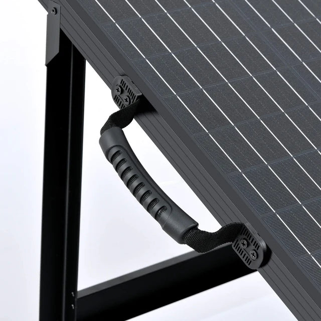 Rich Solar MEGA 200 Watt Portable Solar Panel Briefcase | Best 12V Panel for Solar Generators and Portable Power Stations
