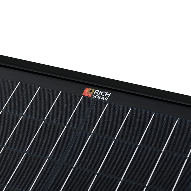 Rich Solar MEGA 200 Watt Portable Solar Panel Briefcase | Best 12V Panel for Solar Generators and Portable Power Stations