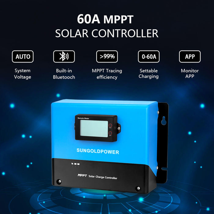 SunGold Power 3000W Off-Grid Solar Kit with 12V Inverter, LifePO4 Battery & 600W Solar Panels