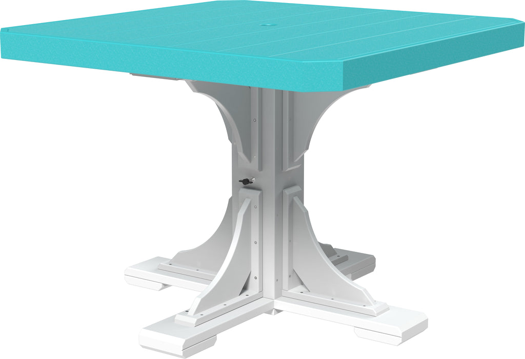 LuxCraft Recycled Plastic 41" Square Table (DINING HEIGHT)