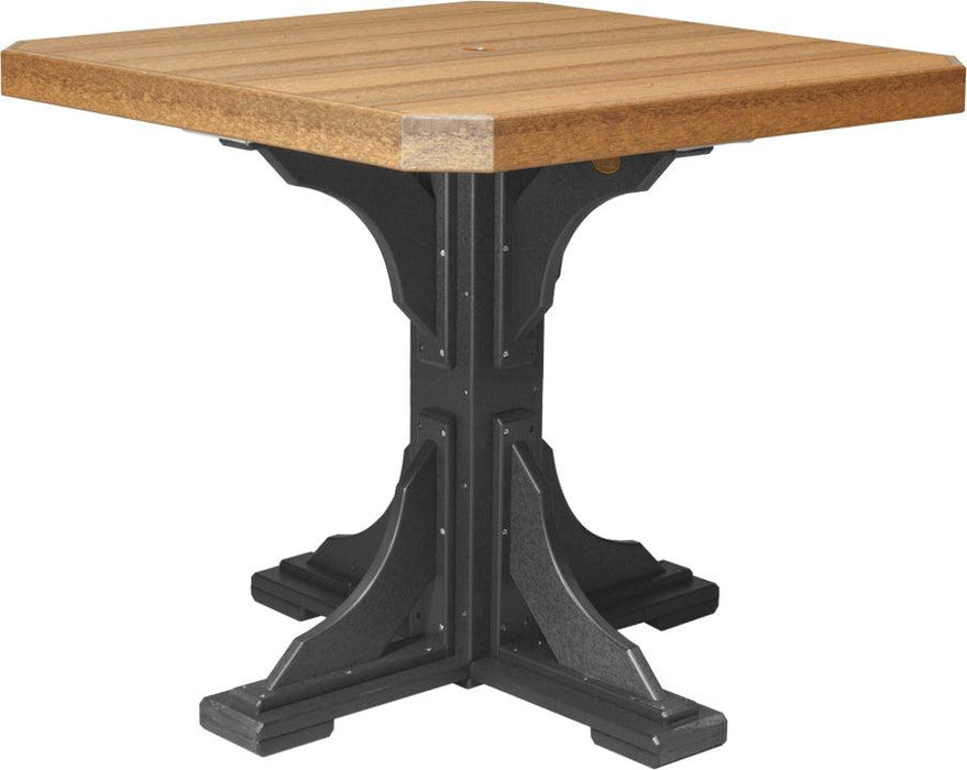 LuxCraft Recycled Plastic 41" Square Table (COUNTER HEIGHT)
