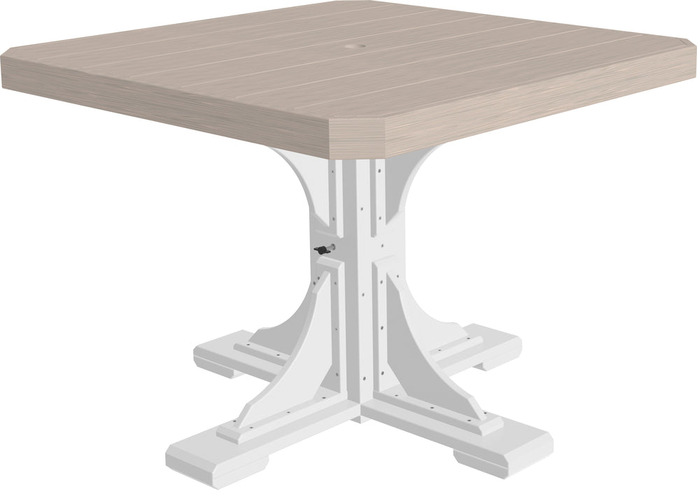 LuxCraft Recycled Plastic 41" Square Table (DINING HEIGHT)