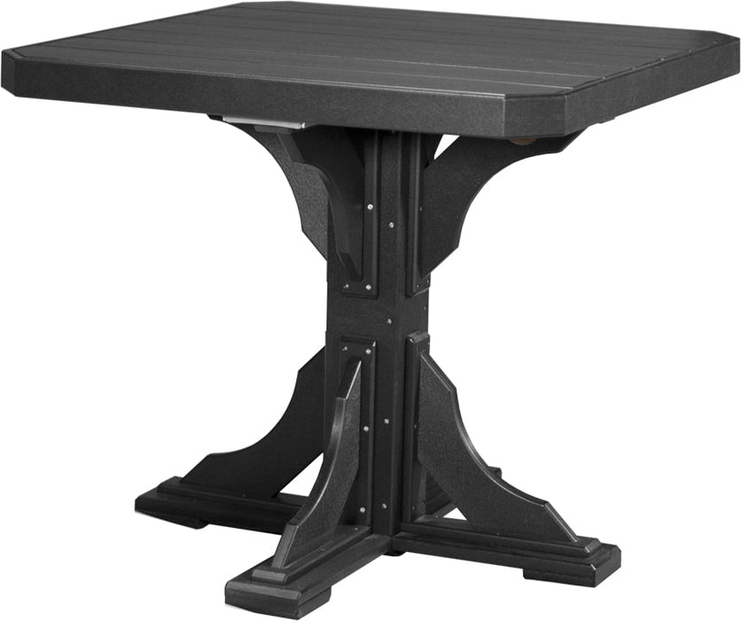 LuxCraft Recycled Plastic 41" Square Table (COUNTER HEIGHT)