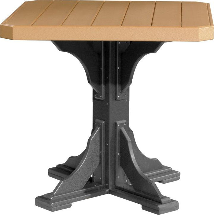 LuxCraft Recycled Plastic 41" Square Table (COUNTER HEIGHT)
