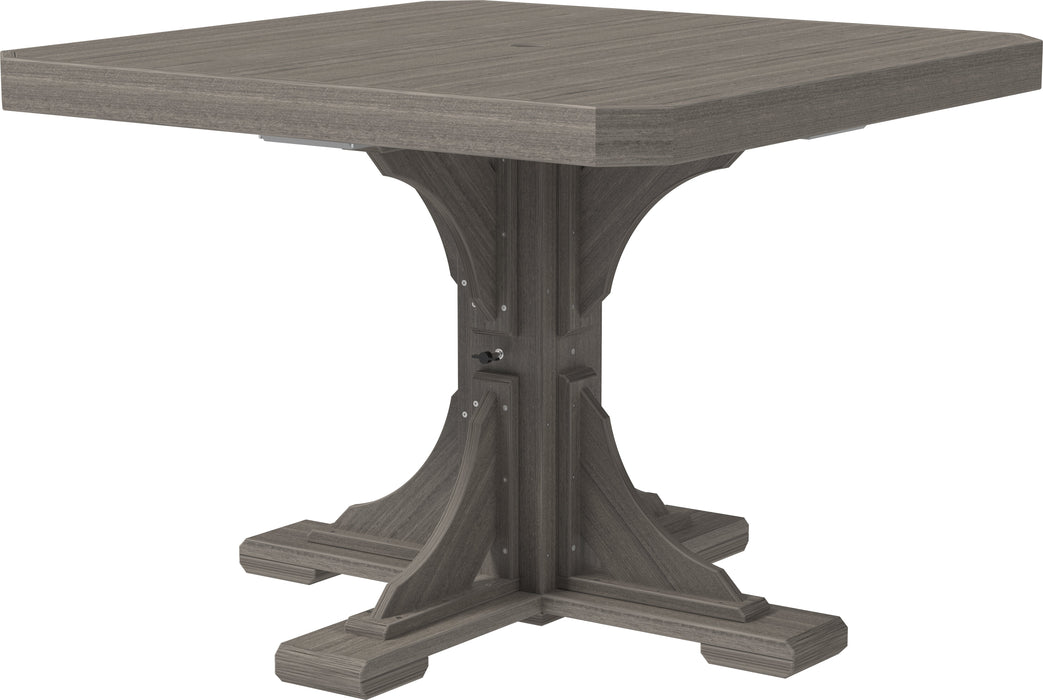 LuxCraft Recycled Plastic 41" Square Table (DINING HEIGHT)