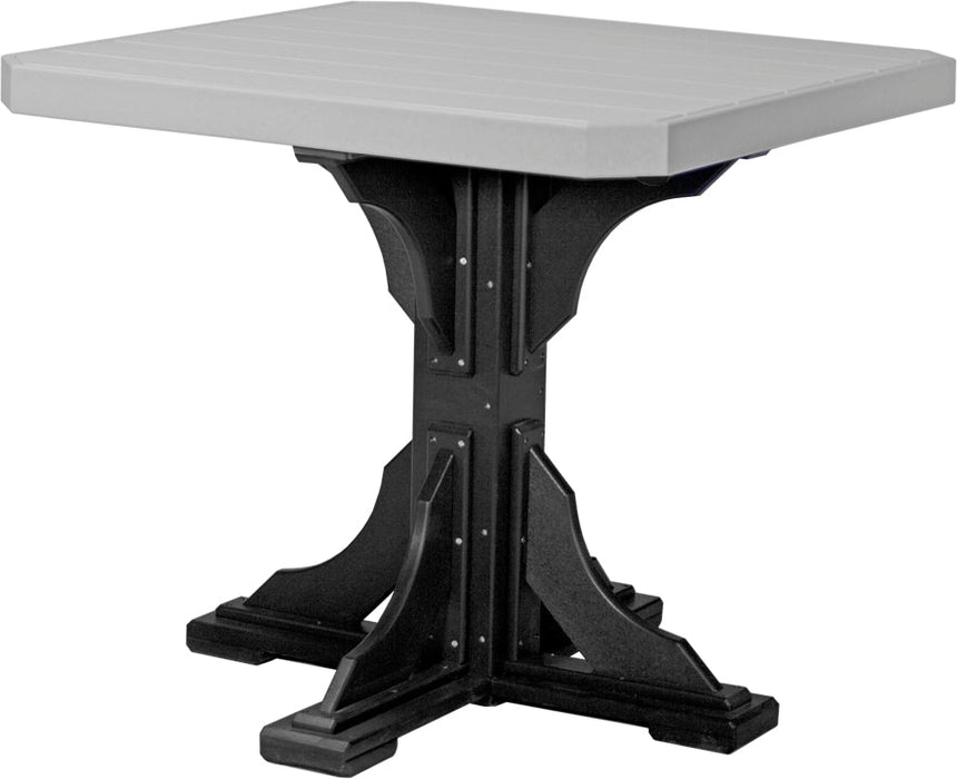 LuxCraft Recycled Plastic 41" Square Table (COUNTER HEIGHT)