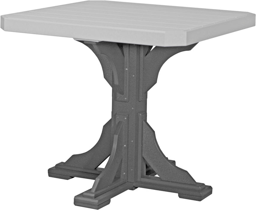 LuxCraft Recycled Plastic 41" Square Table (COUNTER HEIGHT)